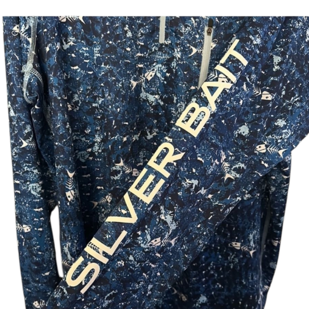 Silver Bait 1/4 Zip Performance Fishing Shirt - Picture 3 of 4